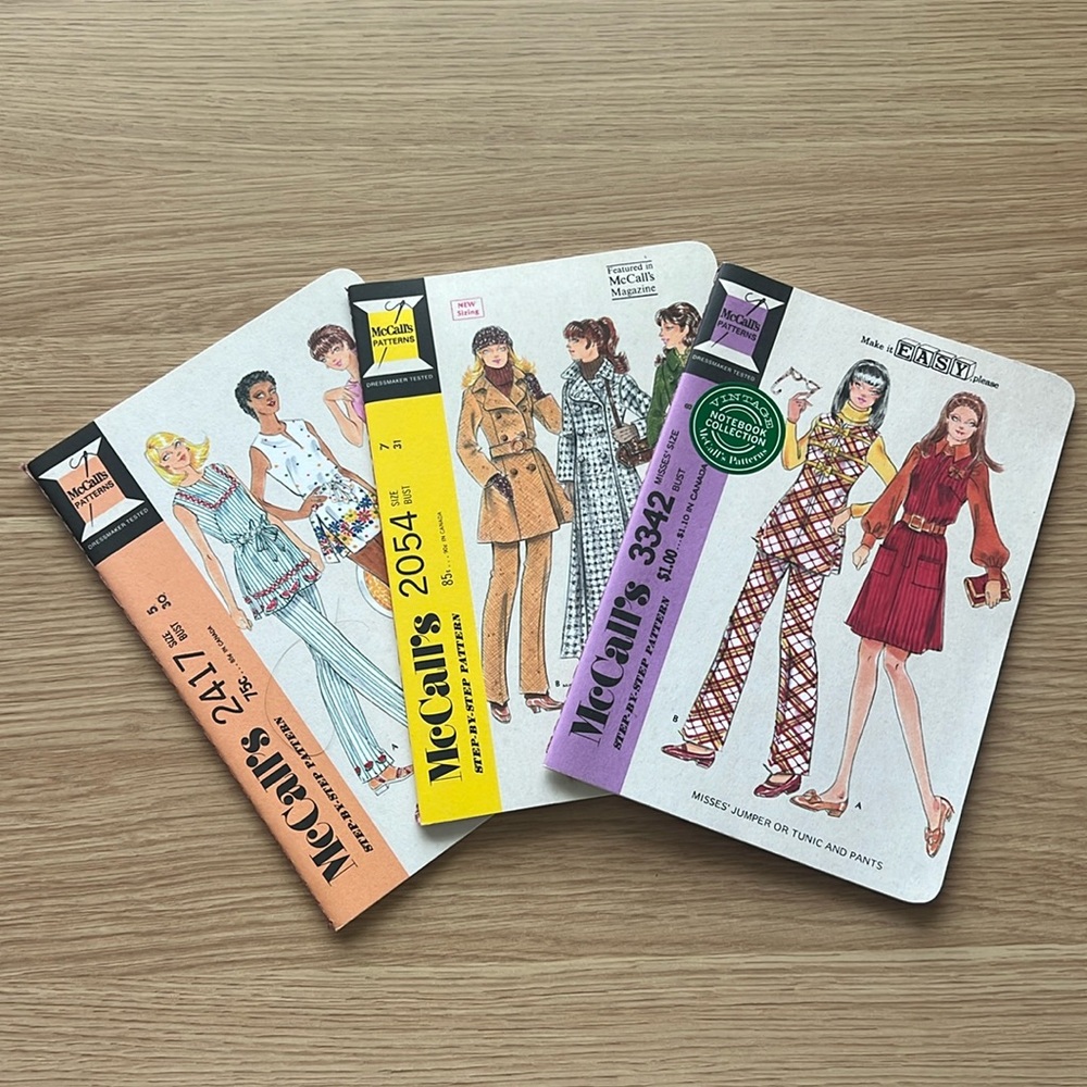Vintage McCall's Patterns Notebook Collection
